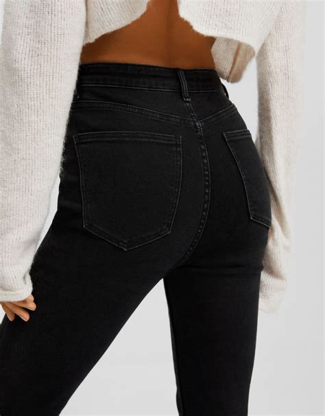 bershka women's jeans|bershka high waist skinny jeans.